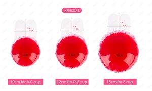 Conjunto de Lencería de Lujo para Mujer, Talla Grande, con Cubrepezones de Orejas de Conejo para el Día de San Valentín, Nuevo Color Rojo, <span class=keywords><strong>Sujetador</strong></span> y Braguitas - Product Image 6