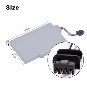 Batterie de remplacement pour manette de console de jeu Nintendo WUP-002 1500mAh, compatible Wii U Gamepad, CE RoHS, vente en gros - Product Image 4