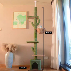 Large Multi-Level Luxury <strong>Cat</strong> <strong>Tree</strong> Tower Wood Furniture Protector Cozy Condo Perch Christmas Entertainment <strong>Scratching</strong> Toy for - Product Image 3
