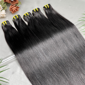 GDY 8-40 pouces, lots de <span class=keywords><strong>cheveux</strong></span> humains vierges vietnamiens de qualité supérieure, lisses comme des baguettes, grade 12A, provenant de donneurs, pour revendeurs - Product Image 1