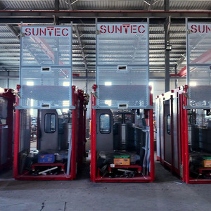Nuevo Elevador de Pasajeros y Materiales de Construcción SC200 de 2 Toneladas con Jaula Simple y Doble, de Uso Industrial y de Alta Resistencia, Precio - Product Image 1
