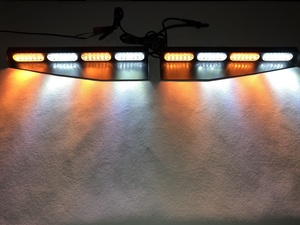 Lumières stroboscopiques LED pour voiture, lumière d'urgence, 48W, <span class=keywords><strong>Flash</strong></span> d'avertissement, <span class=keywords><strong>pare</strong></span>-<span class=keywords><strong>brise</strong></span>, barre lumineuse, rouge, bleu, ambre, LTD848 - Product Image 5
