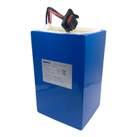 Batterie lithium-ion rechargeable de qualité A+ avec protection BMS durable, 72V 20Ah, pack de batteries pour moto électrique
