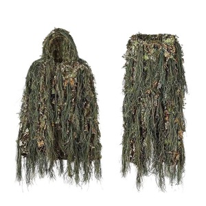 Dành cho người lớn rừng lá ghillie phù hợp với với ngụy trang áo khoác và quần chiến thuật săn bắn bánh cho cá nhân quốc phòng thiết bị - Product Image 1