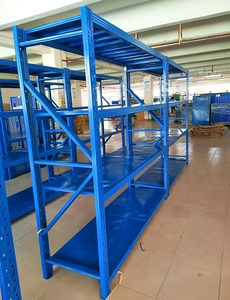 מדפי תיל רב-שכבתיים מנירוסטה - מתכווננים, עמידים במיוחד, להתקנה מהירה לאחסון בעל עומס גבוה - Product Image 3