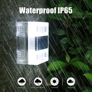 Lámpara Solar LED con Sensor para exteriores, luz de pared impermeable para decoración de jardín - Product Image 5