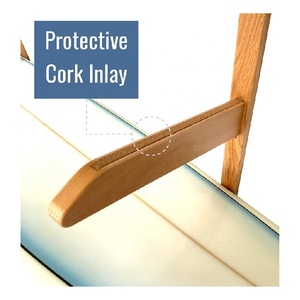 Peut contenir 3 planches de <span class=keywords><strong>surf</strong></span> Support d'affichage <span class=keywords><strong>mural</strong></span> en bois Support <span class=keywords><strong>mural</strong></span> pour planche de <span class=keywords><strong>surf</strong></span> - Product Image 2