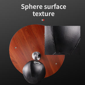 อุปกรณ์ฝึกซ้อมมวยแบบแขวน GINGPAI รุ่นปรับระดับความสูงได้ รูปทรงลูกแพร์ พร้อมกระสอบทรายสำหรับต่อยมวย ทำจากไม้ - Product Image 5