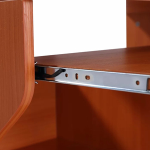 Bureau d'ordinateur moderne, table d'étude et d'écriture, mobilier <span class=keywords><strong>de</strong></span> bureau en panneau <span class=keywords><strong>de</strong></span> particules mélaminé, poste <span class=keywords><strong>de</strong></span> travail en bois - Product Image 5