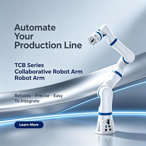 Nuevo Brazo Robótico Colaborativo de 6 Ejes de Bajo Costo, Serie TCB, Carga Útil de 5 kg, DC48V, Cobot de Escritorio para Enseñanza, Proyectos de Investigación Científica ZY - Product Image 1