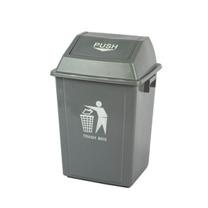 Tùy Chỉnh Màu Sắc 60L Công Nghiệp Hộ Gia Đình Sử Dụng Màu Xanh Lá Cây Màu Vàng Nhựa Rác Thải <span class=keywords><strong>Bin</strong></span> Nhà Sản Xuất Cho Trong Nhà - Product Image 2