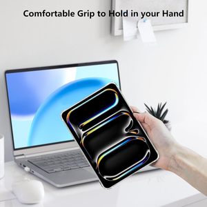 Crystal Clear Transparent Soft TPU Tablet Covers Cases pour <span class=keywords><strong>iPad</strong></span> <span class=keywords><strong>Pro</strong></span> <span class=keywords><strong>11</strong></span> pouces M5 M4 Léger Mince Quatre Airbags Couverture Arrière - Product Image 5