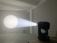 Foco móvil LED 3 en 1 de 300W de gran venta con control DMX512, ruedas de gobo dobles y gobos giratorios para bodas y DJ