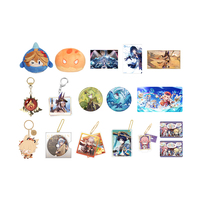 Vente chaude 2025 nouveau produit Genshin Impact Anime dérivés produits officiels produits de thème de personnage combinés aléatoires