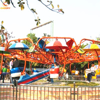 Vergnügungspark Super Twist Thrill Umbrella Doppel-Flugrotations-Fallschirmjäger Fahrgeschäft