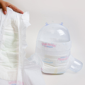 सांस लेने योग्य उच्च गुणवत्ता वाले बेबी डायपर ब्रेसलेट बेबी डायपर पैंट आराम ढीली बेबी डायपर पैंट - Product Image 5