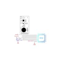 CC2500PA LNA IPEX Module de télécommande sans fil 2400MHZ 2.4Ghz 2.4G SPI 800m Module émetteur-récepteur à distance sans fil RF longue portée
