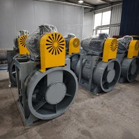Ventilateur axial sur mesure à haute efficacité pour la ventilation des tunnels et des mines, souffleur d'air industriel lourd de grande capacité