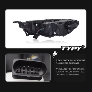 TYPY Nuevos Conjuntos de Faros Delanteros de 12V para Accord 11ª Generación 2023-2025, Estilo Insignia, Inspirados en Acura, Lentes LED, Señales de Giro Secuenciales 10000 - Product Image 5