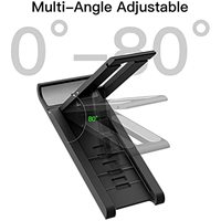 Vente en gros Nouveau support universel antidérapant pour téléphone portable de bureau pliable et flexible pour table Support pour téléphone portable Support de montage