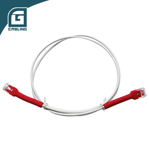Gcabling 0.5M 1m 2M 32AWG LSZH 4 cặp Đồng RJ 45 <span class=keywords><strong>UTP</strong></span> Ethernet mạng cáp Patchcord mỏng <span class=keywords><strong>RJ45</strong></span> CAT6 vá dây - Product Image 5