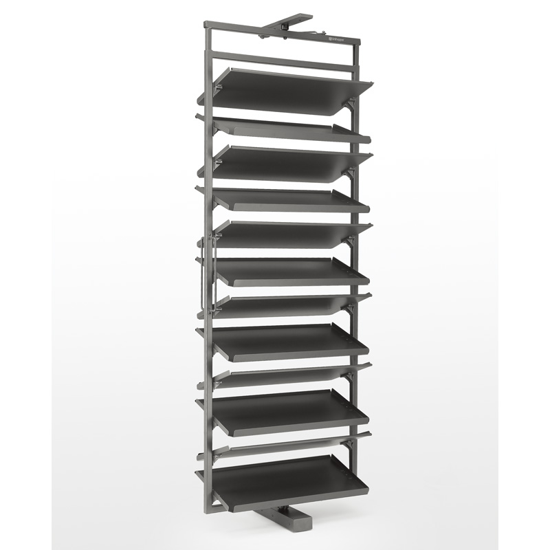 ユニホッパーメーカービッグ360度回転靴収納キャビネット家具