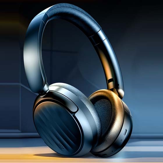 2025 New Over-Ear DJ Headset Wireless HI-FI Sound Quality Long Battery Life Comfortable Gaming Headphones Disposable Headphone