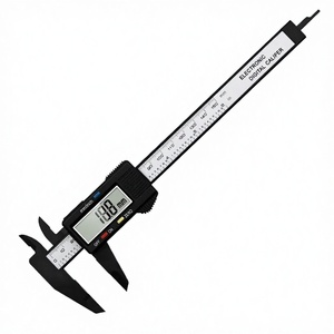Calibrador Digital Electrónico Vernier de 150 mm, Regla de Plástico para Tatuajes y Cejas, Herramienta de Medición LCD, Micrómetro para Microblading Permanente - Product Image 3