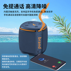 Portable <b>Speaker</b> <b>Mini</b> With Tws Stereo Sound Outdoor Use 5W Rechargeable Battery Colorful Led Light - Product Image 4
