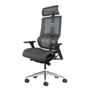 Merryfair hiện đại lưới điều hành Ghế văn phòng đệm cao thắt lưng ergonomic xoay nhà văn phòng sử dụng kim loại vải thiết kế bọt - Product Image 2