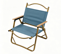 Chaise pliante portable en alliage d'aluminium pour camping, ensemble table et chaise d'extérieur pour entrepôt et parc