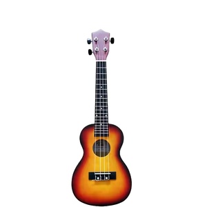 All'ingrosso 21 pollici solido Ukulele 4 corde colorato Sparano piccola chitarra con lo strumento musicale opaco per i bambini principianti - Product Image 1