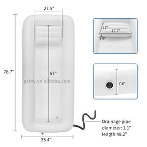 Bañera inflable plegable portátil para adultos, casa de enfermería, <span class=keywords><strong>Spas</strong></span> - Product Image 4