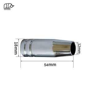 INWELT pirinç lehimleme malzemeleri MB15 bakır kaynak aksesuarları 15AK gaz ağzı MIG kaynak meşale için - Product Image 5
