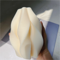 Sla sls impression 3d personnalisé silicona velas bougie moules modèle géométrique moule en silicone pour bougies
