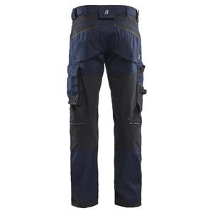BLAKLADER - 175118328600C60 Pantalon Craftsman avec stretch Bleu marine foncé-PANTALON DE TRAVAIL EAN 7330509923221 PANTALON DE TRAVAIL EN DENIM - Product Image 2