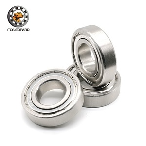 Rodamientos de Bolas de Ranura Profunda Flyleopard S6208ZZ 40x80x18mm, Acero Inoxidable 304, Sellado ZZ - Product Image 1