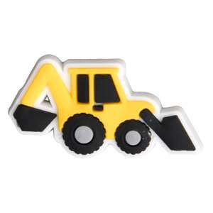 Breloques pour chaussures, accessoires pour enfants, breloques pour chaussures d'histoire pour bébé, breloques pour chaussures de bébé, breloques pour chaussures de bébé, chariot élévateur, chariot à benne, breloques pour chaussures pour enfants, cadeau - Product Image 3