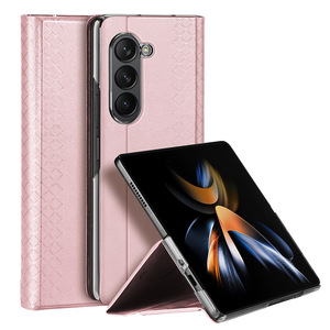 สำหรับ Samsung <span class=keywords><strong>Z</strong></span> Fold 6 5 <span class=keywords><strong>4</strong></span><span class=keywords><strong>พับ</strong></span><span class=keywords><strong>ได้</strong></span>ใส่การ์ดแบบ<span class=keywords><strong>พับ</strong></span><span class=keywords><strong>ได้</strong></span>พร้อมช่องใส่ปากกาเคสโทรศัพท์หนังอุปกรณ์เสริมโทรศัพท์มือถือ - Product Image 1
