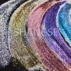 Interference Rainbow Color Pearl Pigment Diamond Luster Shimmer Single Color Eyeshadow Pigment