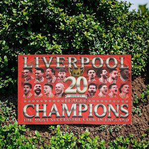 <span class=keywords><strong>Bandera</strong></span> de los Campeones del <span class=keywords><strong>Liverpool</strong></span> de Poliéster de 3x5 Pies, Impresa Digitalmente, Motiva a los Jugadores y Reune a los Aficionados al Fútbol - Product Image 3