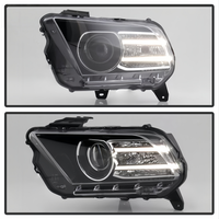 Projecteur de phare HID Xenon LED côté conducteur DR3Z13008D pour Ford Mustang 2013-2014