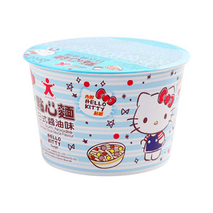 Hồng Kông Phiên Bản <span class=keywords><strong>Hello</strong></span> <span class=keywords><strong>Kitty</strong></span> Mì Ăn Liền KT Mèo Bé Đồ Ăn Nhẹ Trong Mini Hộp Mặn Hương Vị Cho Trẻ Em - Product Image 6