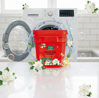 Poudre de Savon Naturelle Prix Direct Usine Lessive en Poudre 2,5kg Emballage en Vrac Fabricant OEM/ODM de Poudre à Laver