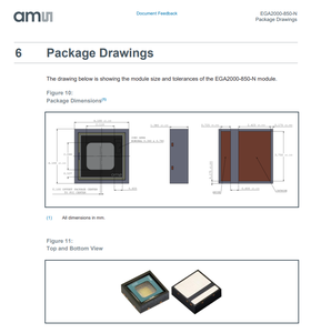 ไดโอดเลเซอร์ OSRAM รุ่น EGA2000-850-N ความยาวคลื่น 850 นาโนเมตร กำลังไฟ 4.82 วัตต์ แรงดันไฟฟ้า 1.9 โวลต์ ~ 2.6 โวลต์ ชิป LED สำหรับไฟส่องสว่างแบบกระจายกำลังสูงสำหรับอุตสาหกรรม ปรับความสว่างได้ 120 - Product Image 6