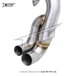 Système d'échappement <span class=keywords><strong>sport</strong></span> à soupapes automatiques pour <span class=keywords><strong>Audi</strong></span> R8 V8 4.2L 2007-2013, son amélioré du type X-pipe actif, haute performance, section arrière de l'essieu - Product Image 5