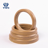 Joints d'étanchéité pour pompes de pipeline en tissu Kevlar et FKM, en forme de V, avec bagues combinées, taille personnalisée, fournis par l'usine chinoise VWO
