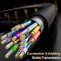 Câble HDMI Type C OEM 4K 60Hz 1,2m 2m 3m plaqué or avec blindage combiné en PVC pour connecter un téléphone à une TV HDTV – Vente chaude