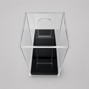 Custom Clear Acrylic Display Box with Mirror for Collectibles Dustproof Plexi Glass Box for Action <strong>Lego</strong> Figures Doll - Product Image 3