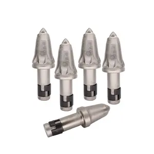Tungsten Carbide Button Teeth Mining Teeth Hard Rock Drill Bullet Teeth For Conical Auger Bits Holder
